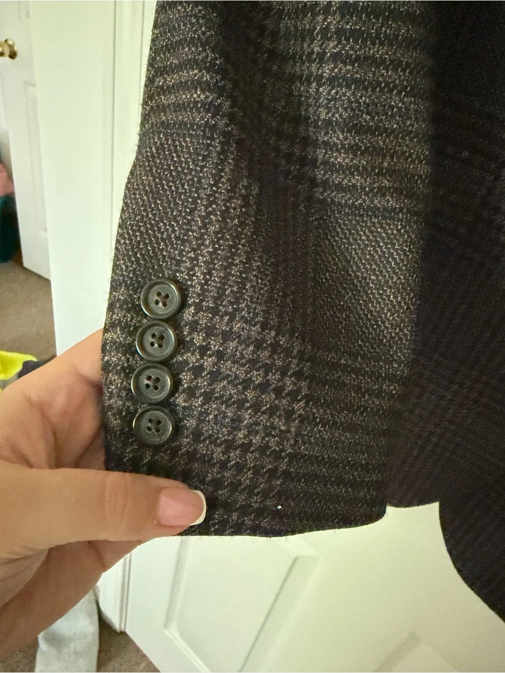 Brooks Brothers Men's Milano Glen Plaid Sport Coat - Brown Gray